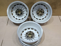 A526 激レア 希少 ALULINE ドイツ製 ベンツ 15X7J+25 PCD112 3本 C126 C107 W107 500SE 560SEL 500SL 560SL SLC W126 W201 W124 R107 190E_画像7