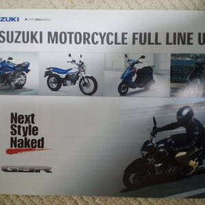 ■SUZUKI スズキ ２０１２年 ２輪車総合カタログ レア■