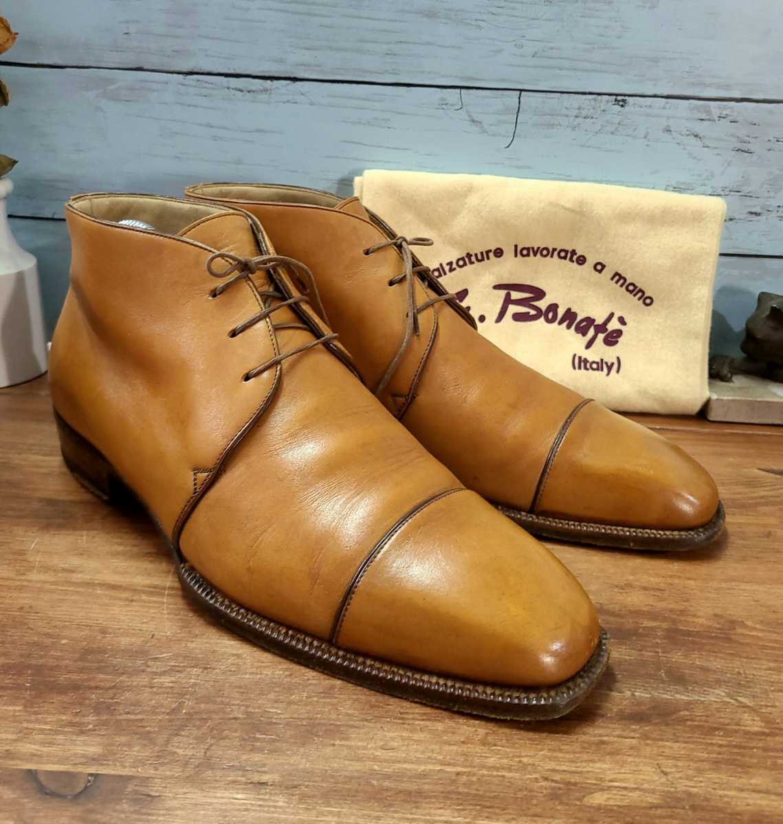 贅沢 新品Enzo Bonafe 新品未使用Enzo エンツォボナフェ×伊勢丹バイ