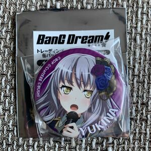 ☆BanG Dream! バンドリ! ガールズバンドパーティ! ガルパ あるあるCity 限定 7th LIVE イラスト Ver. Roselia 湊友希那 缶バッジ ☆