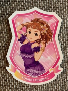 ☆アイドルマスター シンデレラガールズ ナムコ ガラポン くじ D賞 ダイカット ポストカード 大西由里子☆