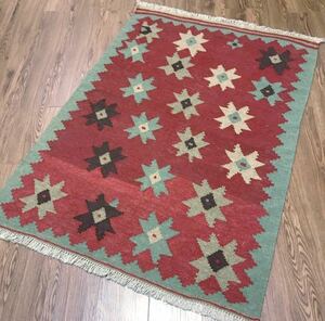 ペルシャ絨毯キリムラグサイズ No.25115