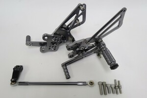 CNC 調整式 ZX-14R / ABS 2012-2023 バックステップ 灰 【st-zx14r-a3】