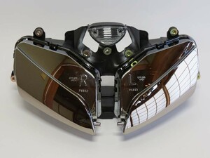 純正タイプ ヘッドライト CBR600RR 2003-2006 メッキ【hl-cbr60003-4】