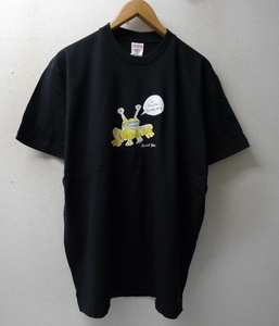 ◆Supreme シュプリーム　20ss 未使用 Daniel Johnston Frog Tee　モンスタープリント　Tシャツ　黒　サイズL
