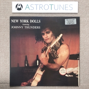 美盤 超貴重盤 New York Dolls 1986年 12インチEPカラーレコード Personality Crisis オランダ盤 Johnny Thunders クリアブルー盤