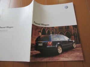 庫34814　カタログ ■Volkswagen　●ＰＡＳＳＡＴ　パサート　ＷＡＧＯＮ●2004.10　発行●49　ページ