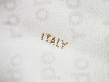 TS 綺麗 rodo ITALY ロド イタリア製 ストロー素材 チェーン クラッチバッグ 鞄_画像6