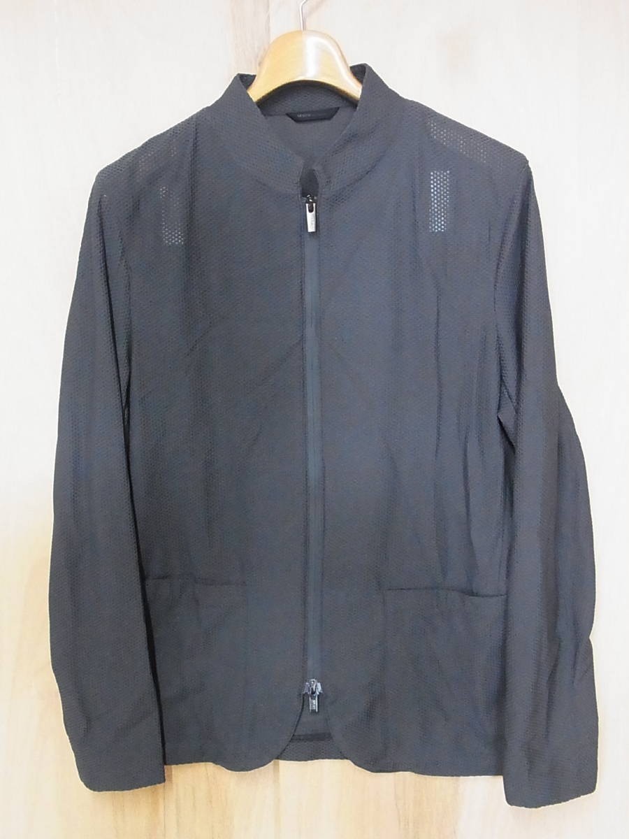 ARMANI』 / アルマーニ グレー メッシュ ジャケット 46サイズ-