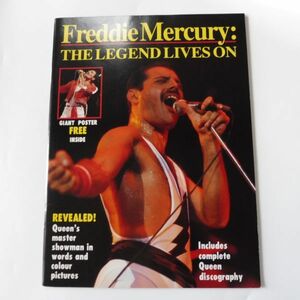 11-327本/洋書/写真集★Freddie Mercury THE LEGEND LIVES ON★フレディ・マーキュリー★