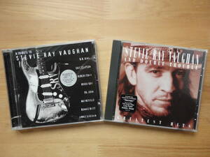 ●CD 美品 スティーヴィー・レイ・ヴォーン STEVIE RAY VAUGHAN AND DOUBLE TROUBLE GREATEST HITS ＋ A TRIBUTE TO STEVIE RAY VAUGHAN ●