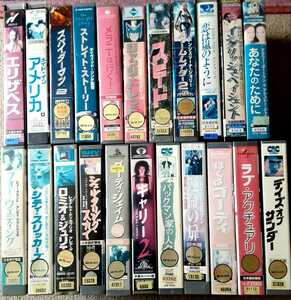 VHS ビデオ 洋画 ビデオテープ 22本セット 映画 まとめ売り 希少 VHSテープ 吹き替え 日本語吹替 レンタル落ち