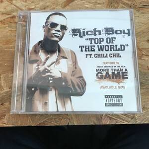 奥棚■ HIPHOP,R&B RICH BOY - TOP OF THE WORLD INST,シングル,RARE CD 中古品