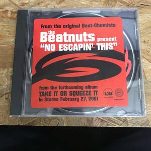 奥棚◎ HIPHOP,R&B THE BEATNUTS PRESENT - NO ESCAPIN' THIS シングル,RARE .CD 中古品