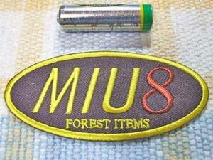 Forest/フォレスト！MIU８の楕円ワッペン☆