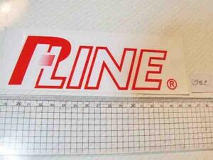 P Line/Pライン！釣糸メーカーの文字抜きステッカー・シール☆