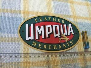 Umpqua/アンプクア！楕円ステッカー・シール（大）☆