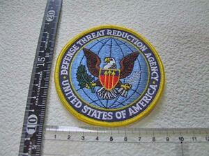 DTRA/ America .. threat reduction machine / terrorism measures / badge / emblem 