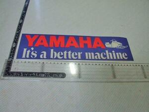 Yamaha/ Yamaha / снегоход / Vintage / стикер / наклейка * Yahoo! покупка магазин / редкий предмет association *. прекрасный . тоже много выставляется!