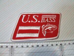 U.S. Bass！バスプロのレッドワッペン☆