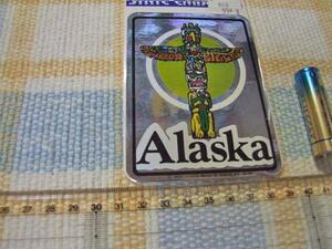 Alaska/アラスカの大自然！トーテムポールのミラーステッカー☆