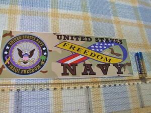 United States Navy！自由の国・アメリカ海軍のステッカーシール