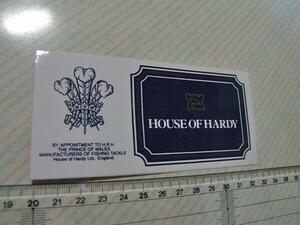 House of Hardy/ Hardy! gorgeous / sticker / seal * * Yahoo! shopping store / rare thing association *. beautiful . also large amount exhibiting!