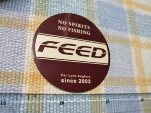 Feed/ルアーフィッシング/ステッカー/シール※ヤフーショッピングストア/レア物商会・健美堂でも大量出品中！