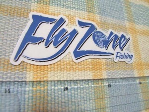Fly Zone Fishing /フライゾーン/ステッカー/シール　※ヤフーショッピングストア/レア物商会・健美堂でも大量出品中！