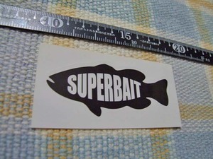 SUPER BAIT/SPBT/ブラックバス/ステッカー/シール ※ヤフーショッピングストア/レア物商会・健美堂でも大量出品中