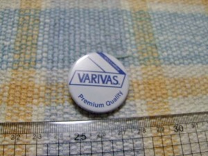 Varivas/バリバス/プレミアム/缶バッジ　※ ヤフーショッピングストア/レア物商会・健美堂でも大量出品中！