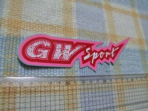 GW SPORT/ゴールドウインモーターサイクル/ステッカー/シール/A ※ ヤフーショッピングストア/レア物商会・健美堂でも大量出品中