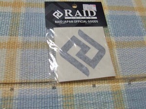 RAID JAPAN/レイドジャパン/文字抜き/ステッカー/シール/A　※ヤフーショッピングストア/レア物商会・健美堂でも大量出品中！
