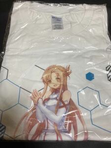 か 新品 SAO ソードアートオンライン アスナ グッズ ポスター Tシャツ Lサイズ