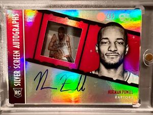 HOT直書/60 RC Auto 15-16 Panini Gala Norman Powell ノーマン・パウエル ルーキー サイン バスケ Blazers ブレイザーズ NBA ユニフォーム