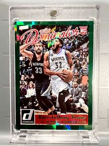 All-star Green Checkboard/999 RC 15-16 Panini Karl-Anthony Towns カール アンソニー・タウンズ NBA ルーキー カード Wolves ウルブズ