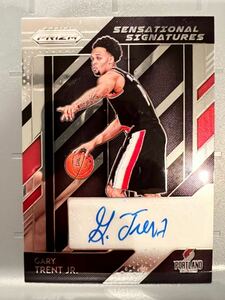 直書On Card RC Auto 18-19 Panini Certified Gary Trent Jr. ゲイリー・トレント・ジュニア NBA ルーキー サイン ユニフォーム ラプターズ