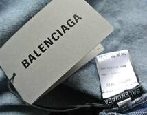 新品未使用　タグ付き　Balenciaga バレンシアガ　i Love Techno Shirt　Blue_画像5