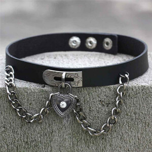  Heart choker Lolita lady's pretty stylish .... mass production type 