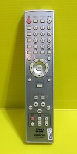 即発送 AU-5753■HITACHI　日立　ＤＶＤリモコン　DVL-RM800■電池蓋なし　動作品　保証付