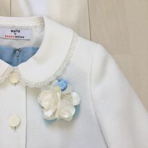 waltz by BEAMS DESIGN アンサンブルスーツ3点セット 130cm フォーマルワンピース 入学式 卒園式 発表会 結婚式 女の子 キッズ ビームス_画像2