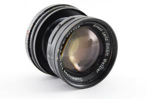 ★希少品★ライカ LEICA SUMMICRON 5cm 50mm f2 ブラック ★動作OK★#11897