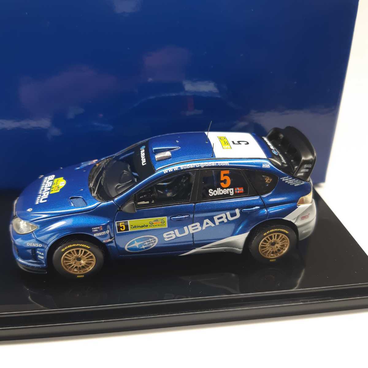 □限定2500pcs. Otto 1/18 2008 スバルインプレッサ WRC #5 P