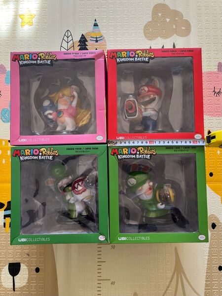 マリオ+ラビッツ キングダムバトル ラビッド 6インチ フィギュア 4個セット