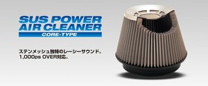 【BLITZ/ブリッツ】 SUS POWER AIR CLEANER (サスパワーエアクリーナー) ニッサン スカイラインGT-R BNR32/BCNR33/BNR34 C3×2 [26024]