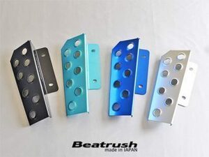 【LAILE/レイル】 Beatrush ドライバーフットレスト ブルー スバル BRZ ZC6 マニュアル車専用 [S46400DR]