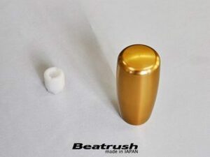 【LAILE/レイル】 Beatrush アルミ・シフトノブ Type-E M12×1.25P φ34mm Titan-Gold [A91212AG-E]