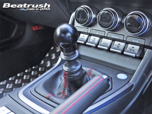 【LAILE/レイル】 Beatrush ジュラコン・シフトノブ Black Type-Q45BR M12×1.25P スバル BRZ ZD8 MT専用 [A9ZD8MB-QBR]