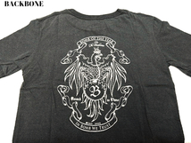M 【BACK BONE バックボーン BOM 7th限定Tシャツ BB10FW-C101B BLACK BACKBONE Tシャツ BOMB OF THE YEAR 7th ANNUAL】_画像4