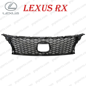 レクサス RX 10 系 後期 F スポーツ フロント ラジエーター グリル 53101-48491 ブラック メタリック RX350 RX450h メッシュ SPORT 黒